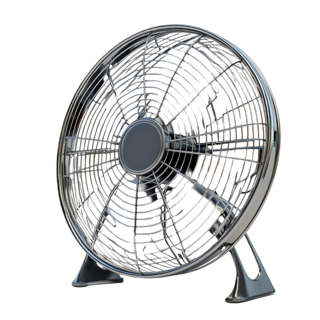 Ventiladores industriais eficientes e silenciosos